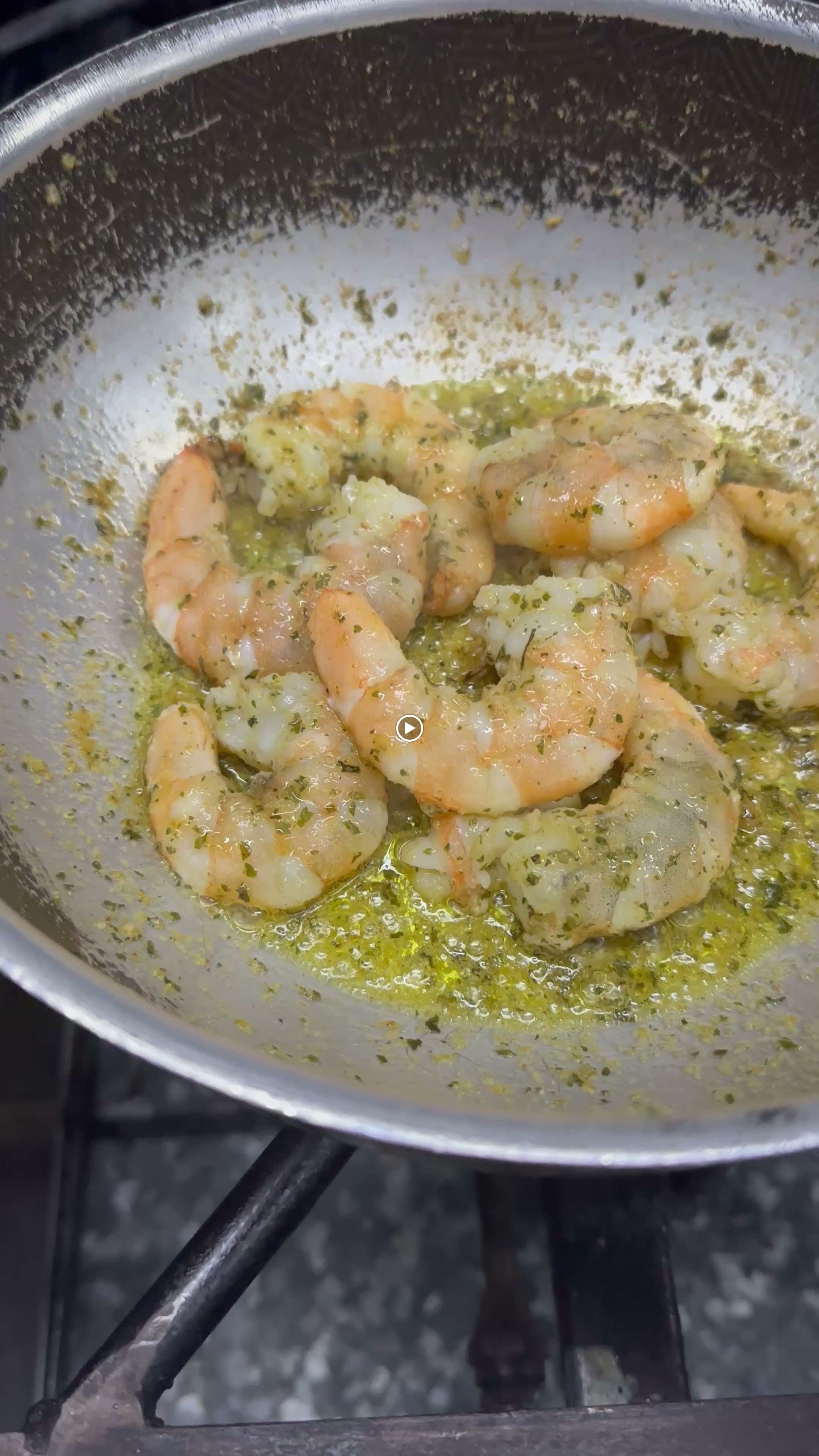 Preparación en sartén en la cocina de SoloPasta